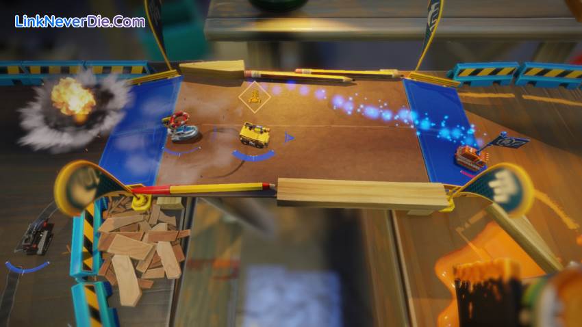 Hình ảnh trong game Micro Machines World Series (screenshot)