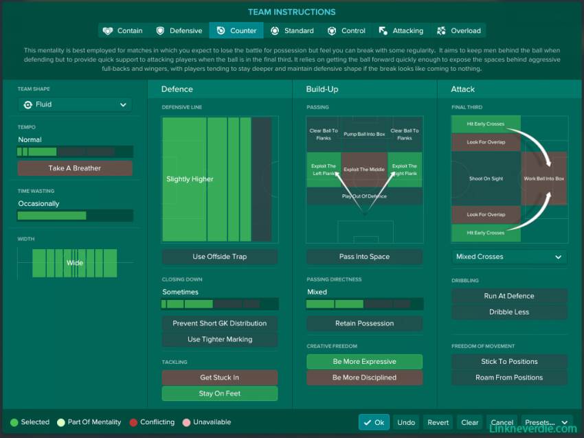 Hình ảnh trong game Football Manager 2017 (screenshot)