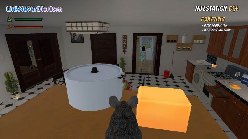 Hình ảnh trong game Rat Simulator (screenshot)