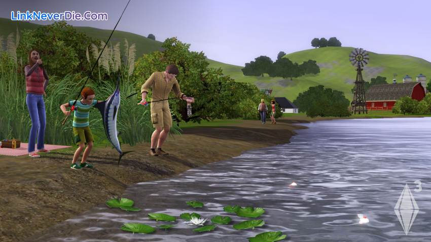 Hình ảnh trong game The Sims 3 (screenshot)