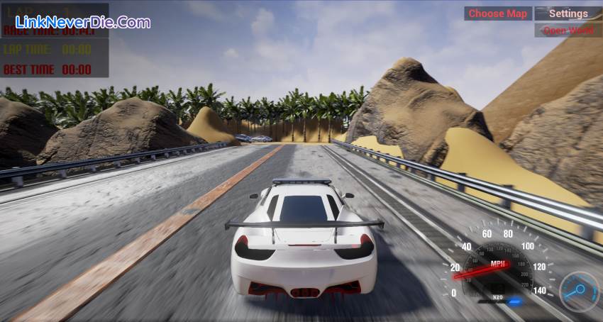 Hình ảnh trong game Nash Racing (screenshot)