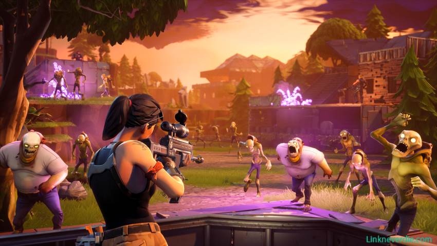 Hình ảnh trong game Fortnite (screenshot)