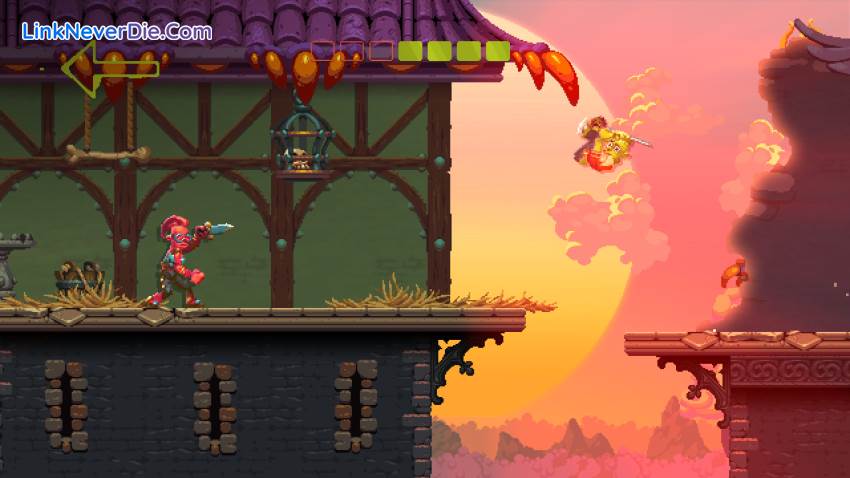 Hình ảnh trong game Nidhogg 2 (screenshot)