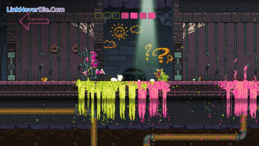 Hình ảnh trong game Nidhogg 2 (screenshot)