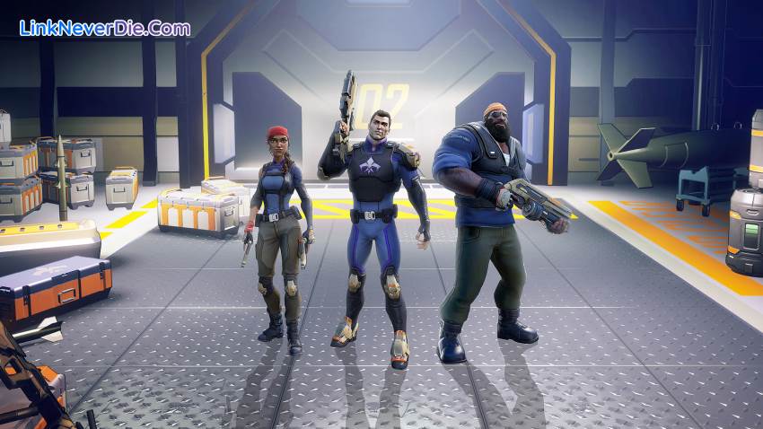 Hình ảnh trong game Agents of Mayhem (screenshot)