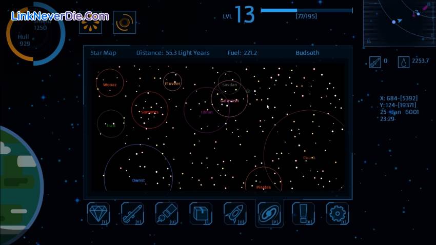 Hình ảnh trong game SuperCluster: Void (screenshot)