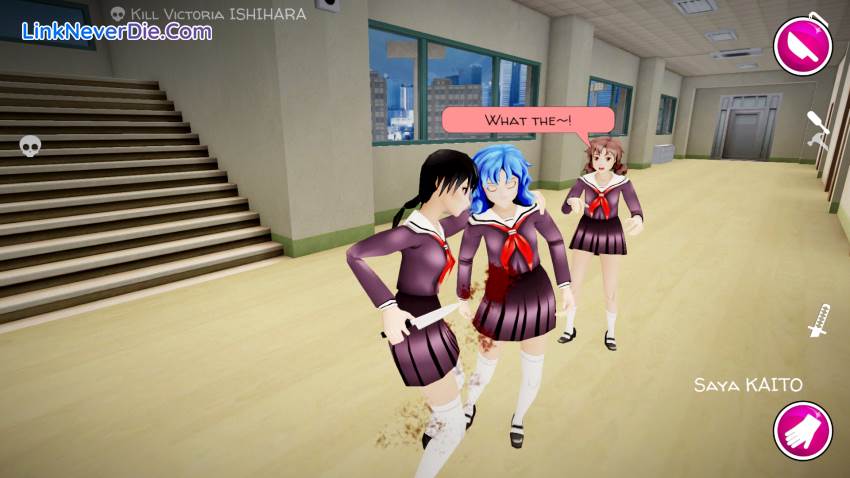 Hình ảnh trong game Yandere School (screenshot)