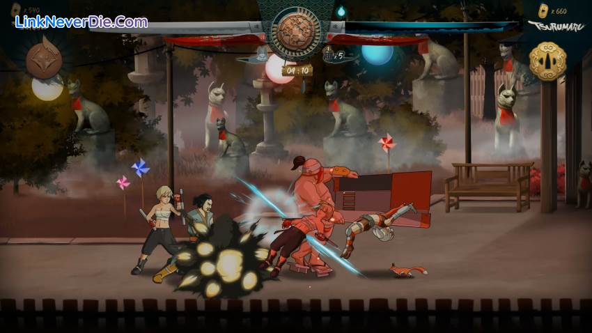 Hình ảnh trong game Samurai Riot (screenshot)