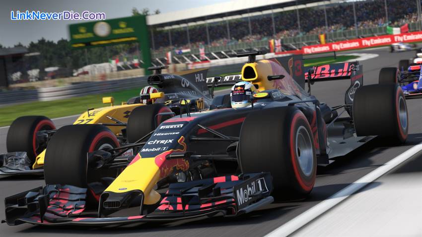 Hình ảnh trong game F1 2017 (screenshot)