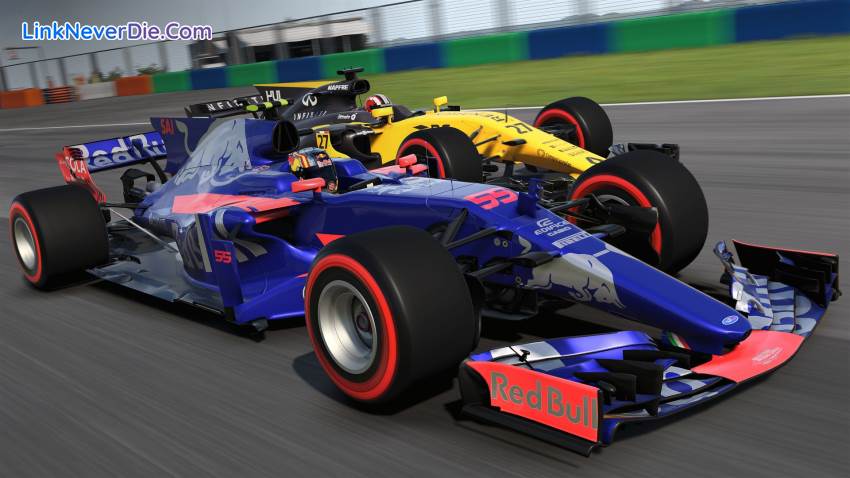 Hình ảnh trong game F1 2017 (screenshot)