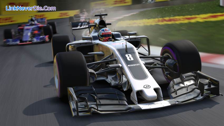 Hình ảnh trong game F1 2017 (screenshot)