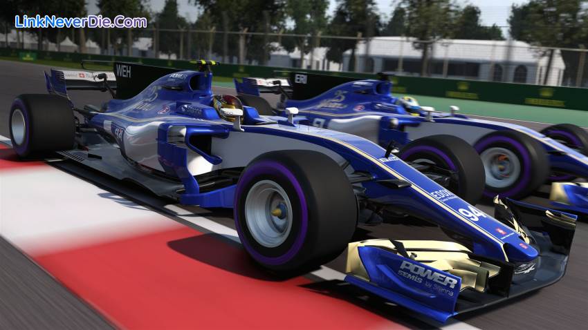 Hình ảnh trong game F1 2017 (screenshot)