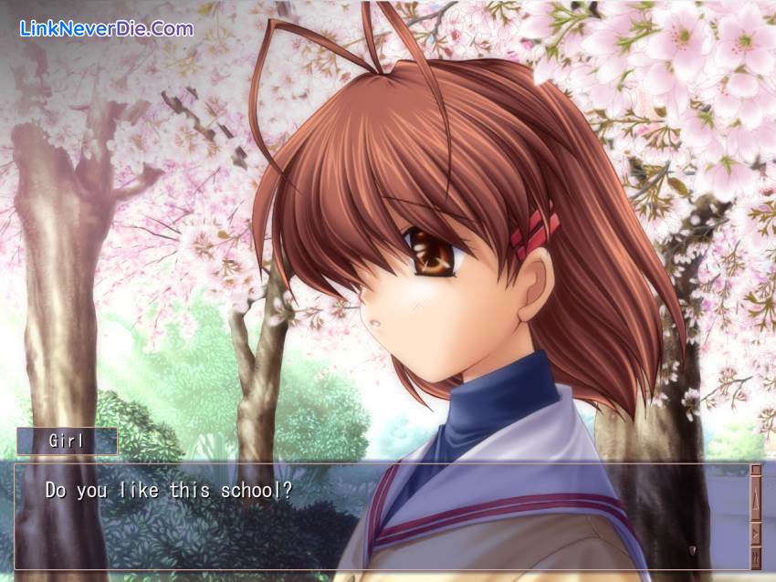 Hình ảnh trong game CLANNAD (screenshot)