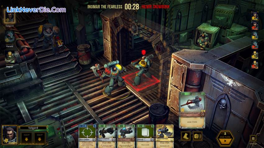 Hình ảnh trong game Warhammer 40000: Space Wolf (screenshot)