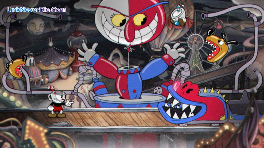 Hình ảnh trong game Cuphead (screenshot)