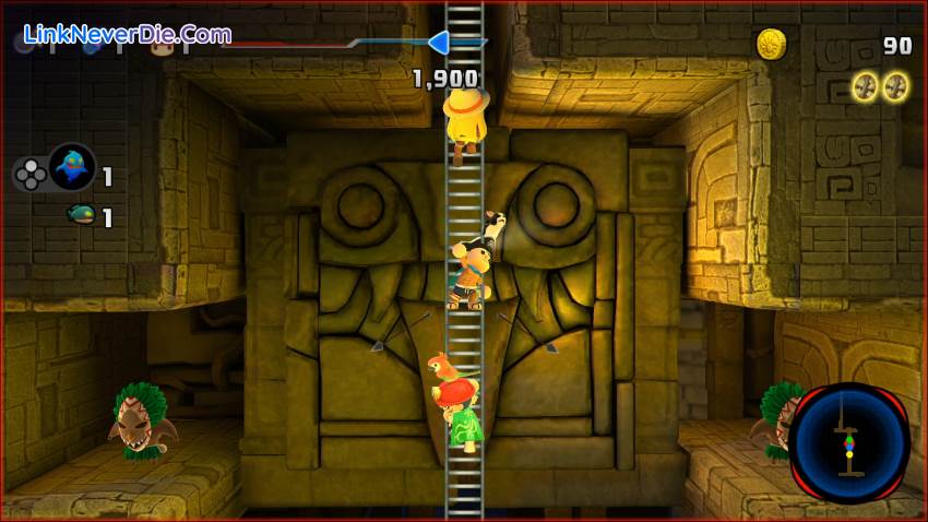 Hình ảnh trong game Spelunker Party (screenshot)