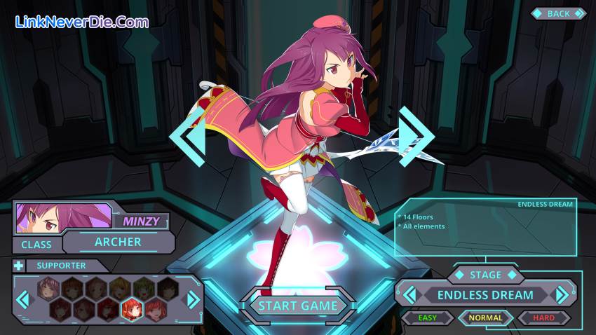 Hình ảnh trong game Winged Sakura: Endless Dream (screenshot)