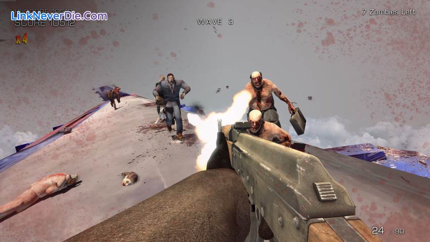 Hình ảnh trong game Zombies on a Plane (screenshot)