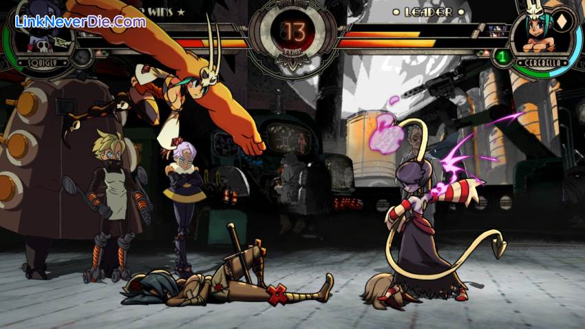 Hình ảnh trong game Skullgirls (screenshot)