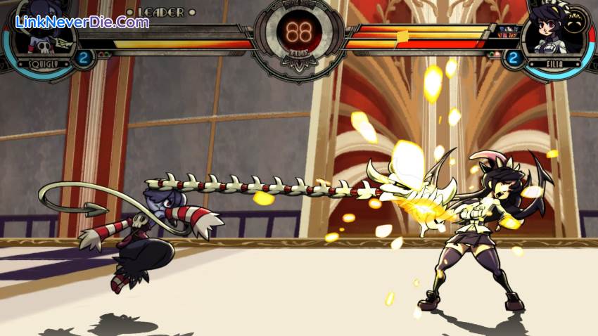 Hình ảnh trong game Skullgirls (screenshot)