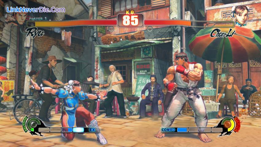 Hình ảnh trong game Street Fighter IV (screenshot)