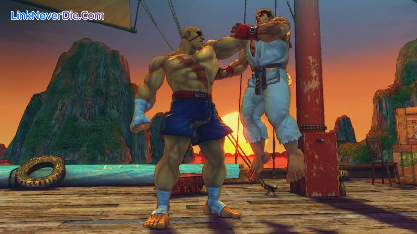 Hình ảnh trong game Street Fighter IV (screenshot)