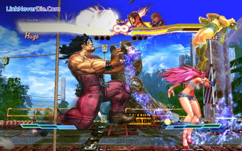 Hình ảnh trong game Street Fighter X Tekken (screenshot)