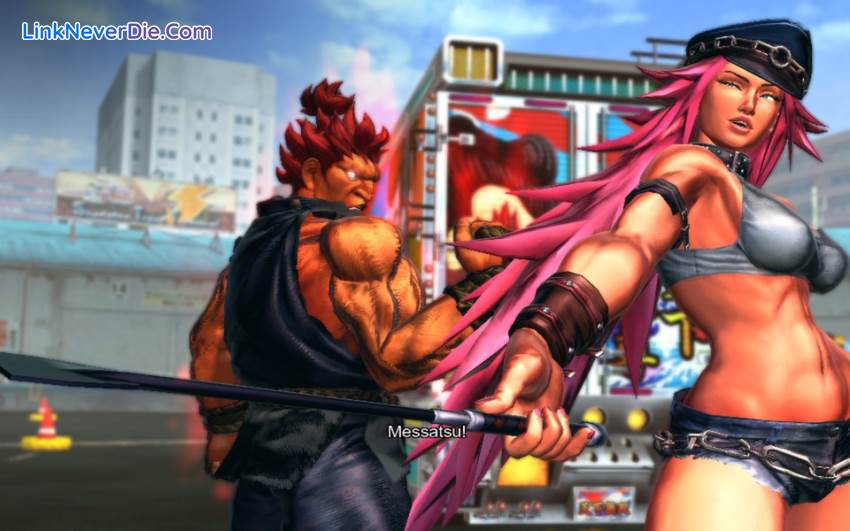 Hình ảnh trong game Street Fighter X Tekken (screenshot)