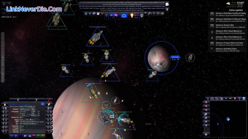 Hình ảnh trong game Distant Worlds: Universe (screenshot)