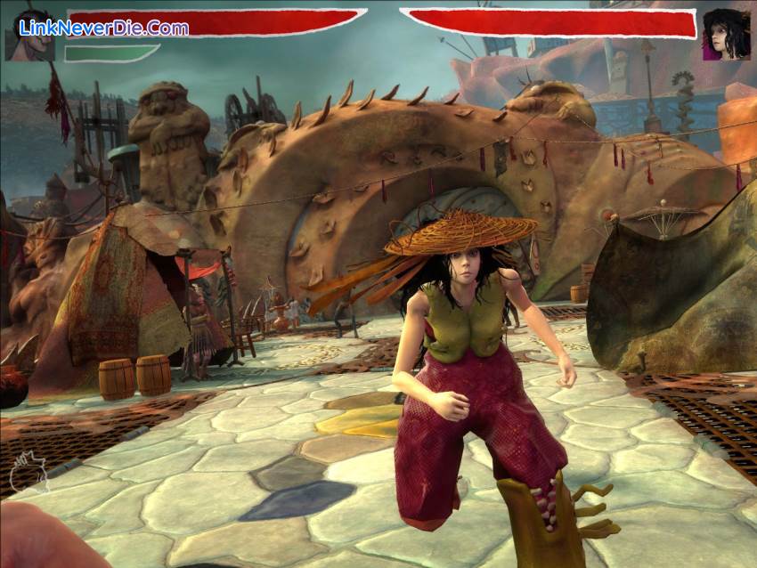 Hình ảnh trong game Zeno Clash (screenshot)