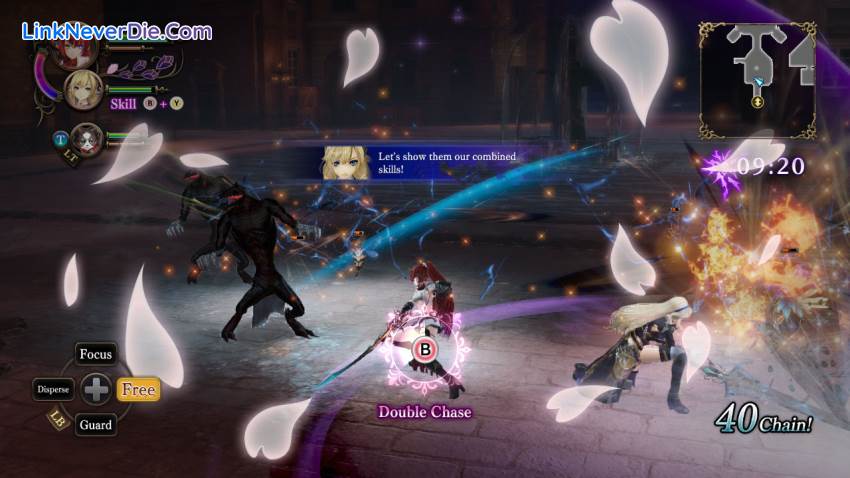 Hình ảnh trong game Nights of Azure 2: Bride of the New Moon (screenshot)