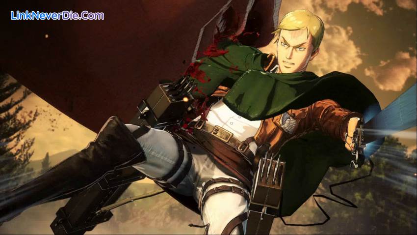 Hình ảnh trong game Attack on Titan 2 (screenshot)