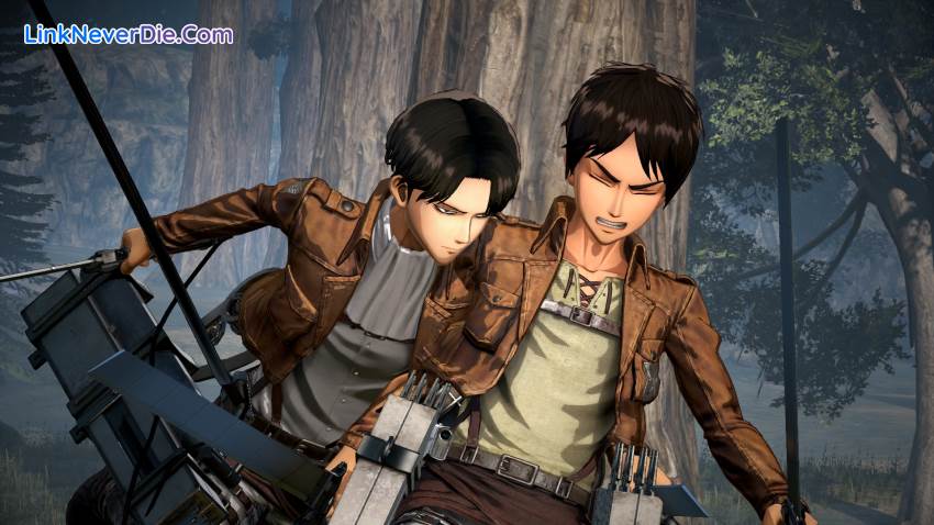 Hình ảnh trong game Attack on Titan 2 (screenshot)