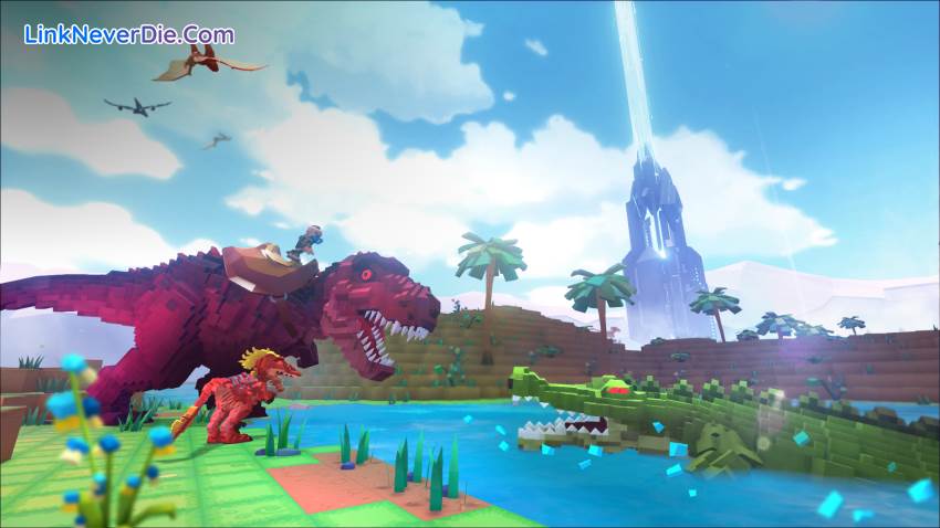 Hình ảnh trong game PixARK (screenshot)