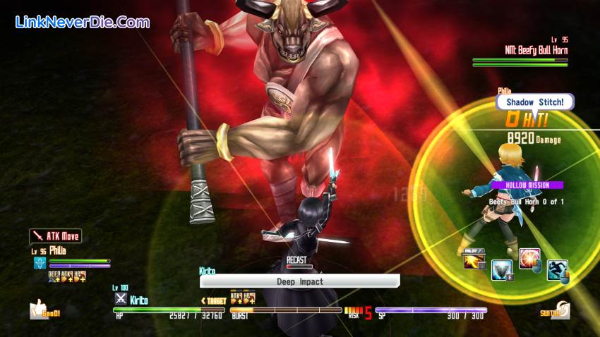 Hình ảnh trong game Sword Art Online: Hollow Fragment (screenshot)