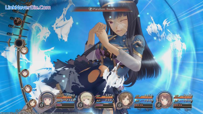 Hình ảnh trong game Dark Rose Valkyrie (screenshot)