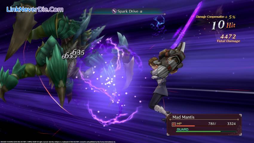 Hình ảnh trong game Dark Rose Valkyrie (screenshot)