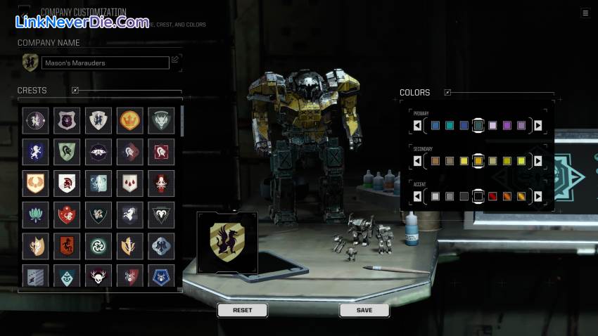 Hình ảnh trong game Battletech (screenshot)