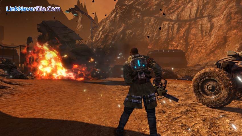 Hình ảnh trong game Red Faction Guerrilla Re-Mars-tered (screenshot)