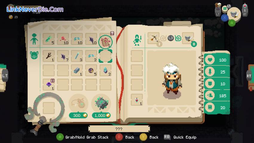 Hình ảnh trong game Moonlighter (screenshot)