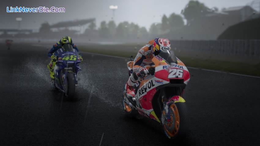 Hình ảnh trong game MotoGP 18 (screenshot)