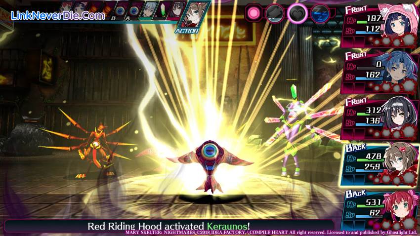 Hình ảnh trong game Mary Skelter: Nightmares (screenshot)