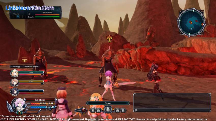 Hình ảnh trong game Cyberdimension Neptunia: 4 Goddesses Online (screenshot)