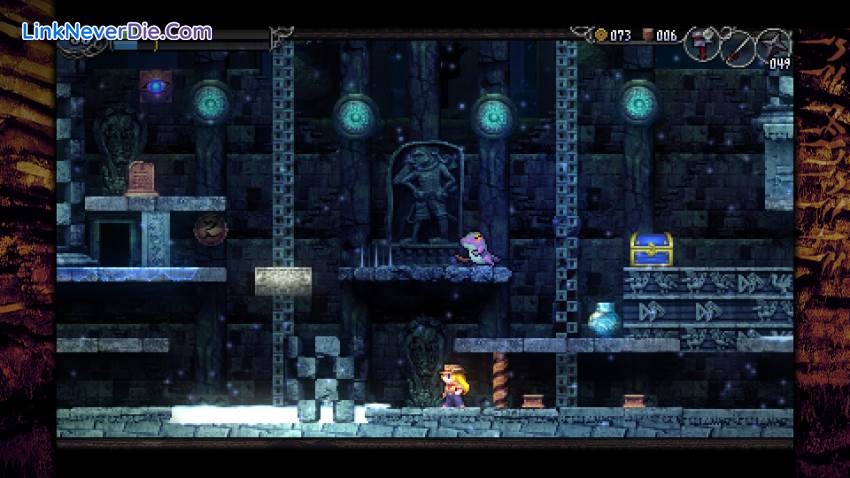 Hình ảnh trong game La-Mulana 2 (screenshot)