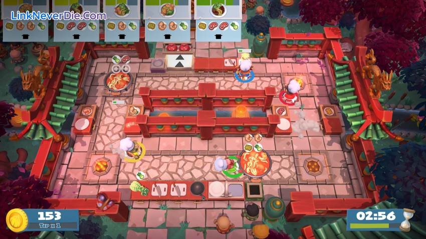 Hình ảnh trong game Overcooked! 2 (screenshot)