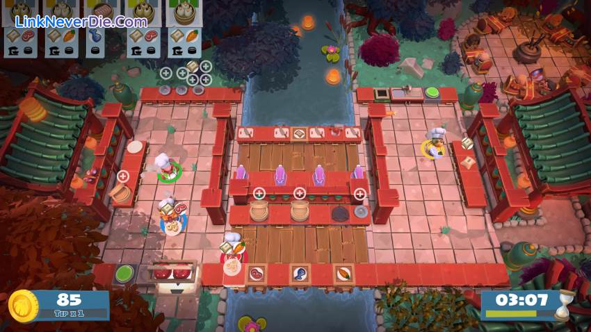 Hình ảnh trong game Overcooked! 2 (screenshot)