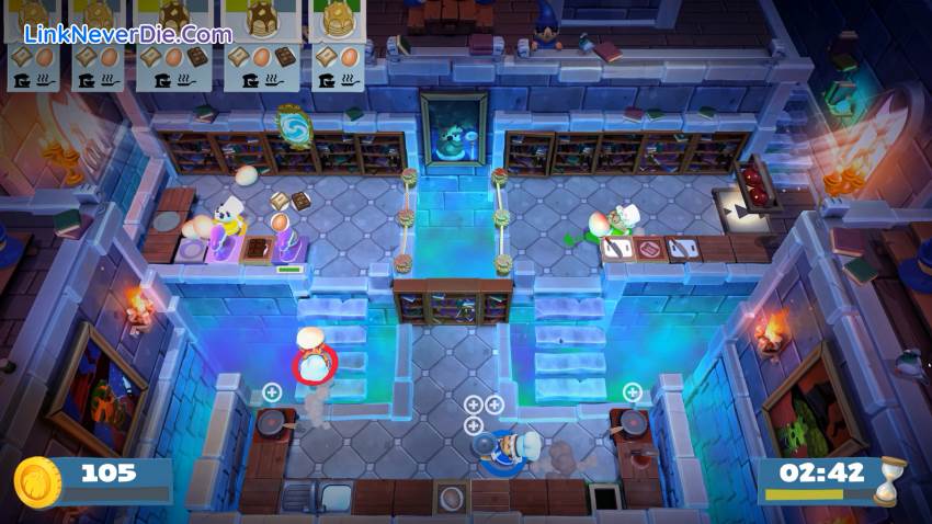 Hình ảnh trong game Overcooked! 2 (screenshot)