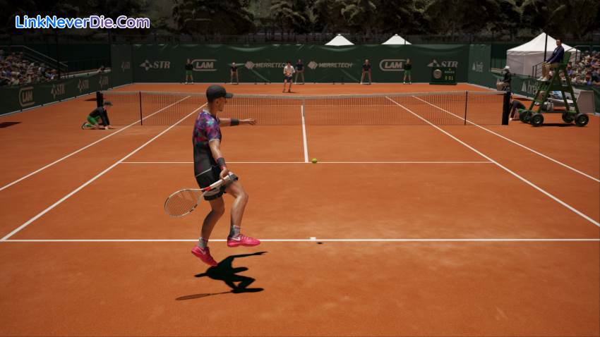 Hình ảnh trong game AO International Tennis (screenshot)