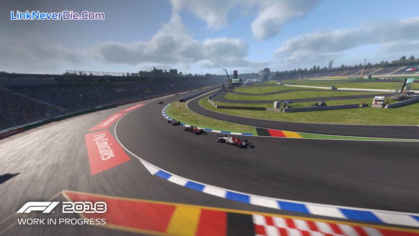 Hình ảnh trong game F1 2018 (screenshot)