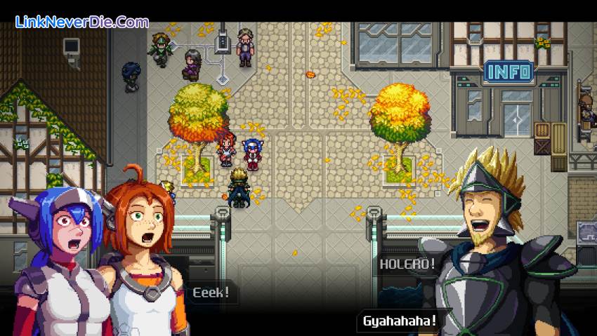 Hình ảnh trong game CrossCode (screenshot)